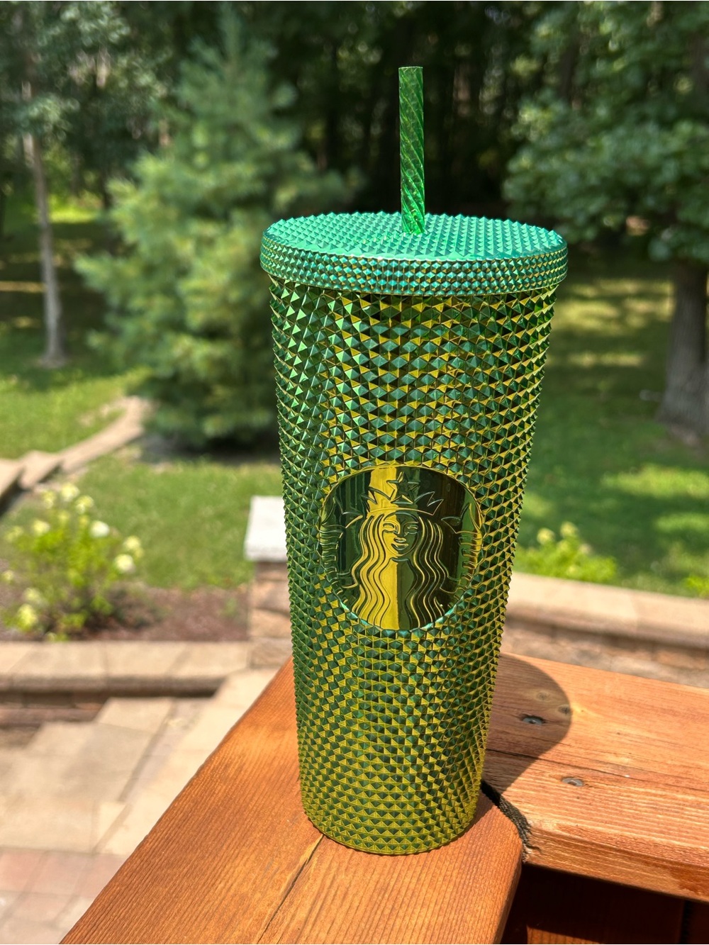 Starbucks 2023 Limited Edition Winter Green 24 ounce Tumbler Iced Coffee/Drinks